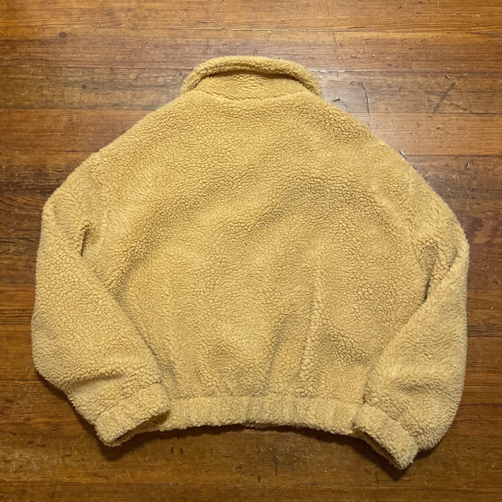 UO Cropped Teddy Jacket #163N - Picture 4 of 4